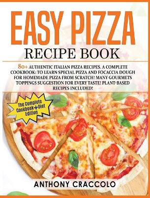 Book cover for Easy Pizza Recipe Book