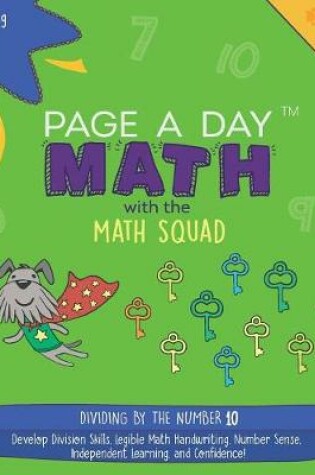 Cover of Page a Day Math Division Book 10