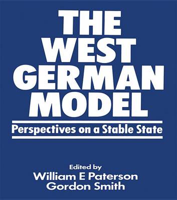 Book cover for The West German Model