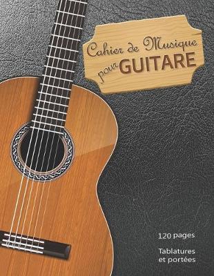 Cover of Cahier de musique pour Guitare