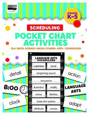 Book cover for Scheduling Pocket Chart Activities