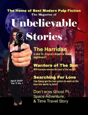 Book cover for The Magazine of Unbelievable Stories (April 2007) Global Edition