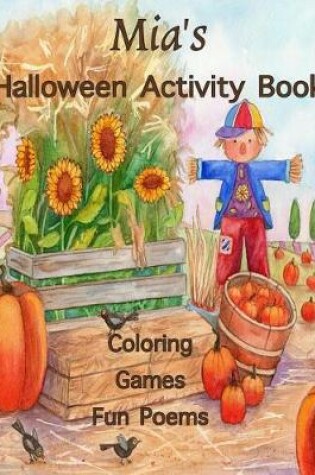 Cover of Mia's Halloween Activity Book