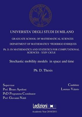 Cover of Stochastic Mobility Models in Space and Time