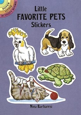 Book cover for Little Favorite Pets Stickers