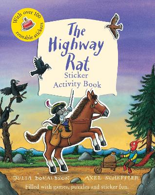 Book cover for The Highway Rat Sticker Activity Book