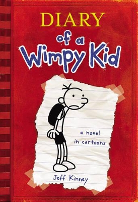 Book cover for Diary of a Wimpy Kid