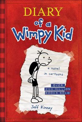 Book cover for Diary of a Wimpy Kid