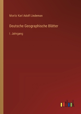 Book cover for Deutsche Geographische Blätter