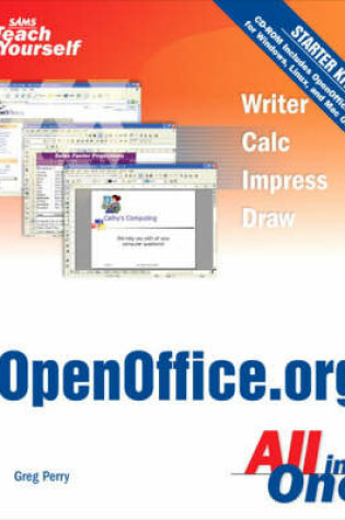 Cover of Sams Teach Yourself OpenOffice.org All In One