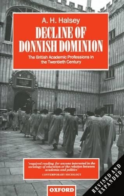 Book cover for Decline of Donnish Dominion