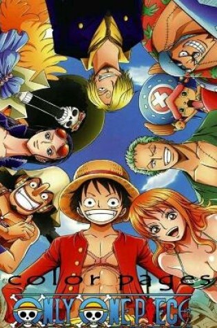 Cover of color pages ONLY ONE PIECE