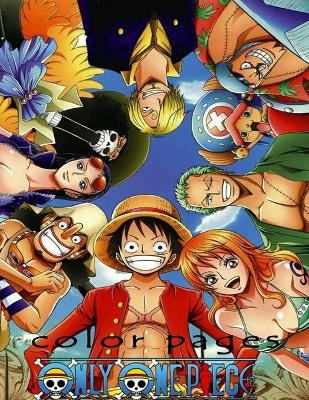 Book cover for color pages ONLY ONE PIECE