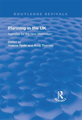 Cover of Planning in the UK