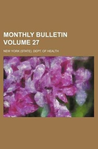 Cover of Monthly Bulletin Volume 27