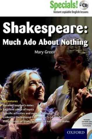 Cover of Secondary Specials! +CD: English - Shakespeare Much Ado About Nothing