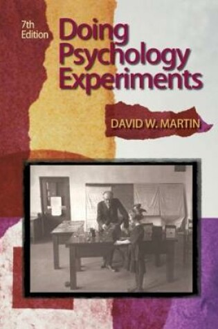 Cover of Doing Psychology Experiments
