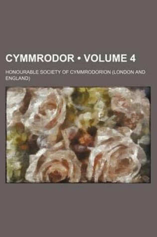 Cover of Cymmrodor (Volume 4 )