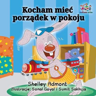 Book cover for I Love to Keep My Room Clean (Polish Book for Kids)