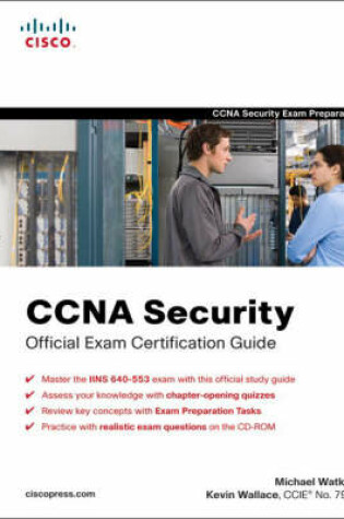 Cover of CCNA Security Official Exam Certification Guide (Exam 640-553)