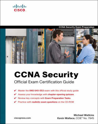 Book cover for CCNA Security Official Exam Certification Guide (Exam 640-553)