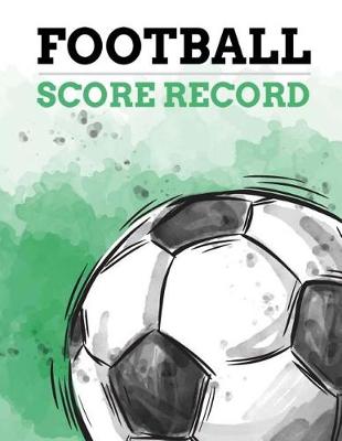 Book cover for Football Score Record