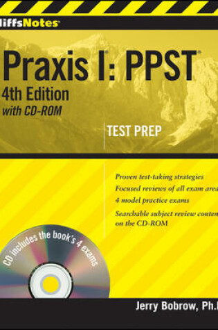 Cover of CliffsNotes Praxis I: PPST with CD-ROM: 4th Edition