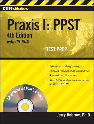 Book cover for CliffsNotes Praxis I: PPST with CD-ROM: 4th Edition