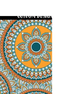 Book cover for 40 unique Mandala Custom Design