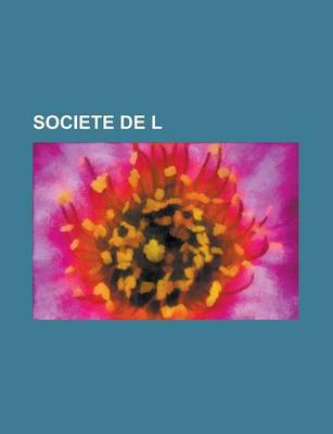 Book cover for Societe de L