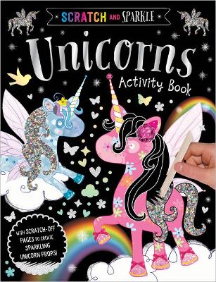 Book cover for Scratch and Sparkle Unicorns Activity Book