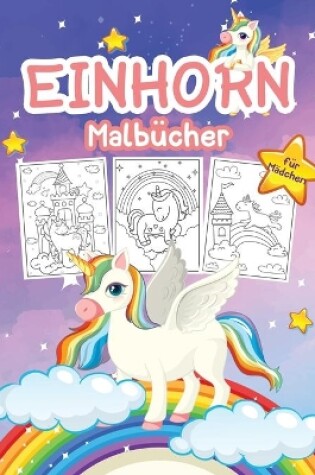 Cover of Einhorn Malbuch für Mädchen