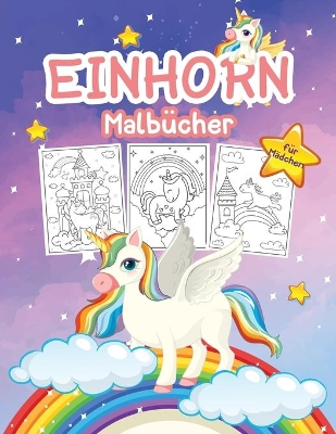 Book cover for Einhorn Malbuch für Mädchen