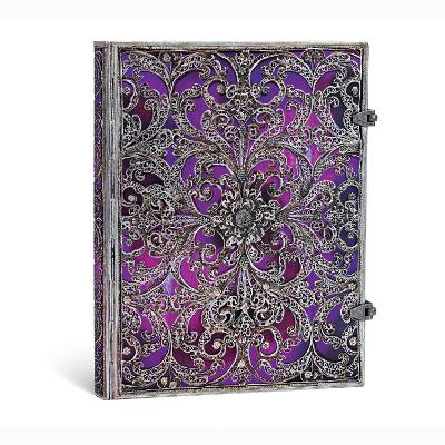 Book cover for Aubergine Lined Hardcover Journal