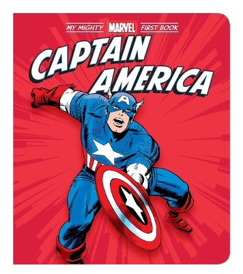 Book cover for Captain America: My Mighty Marvel First Book