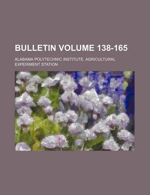 Book cover for Bulletin Volume 138-165