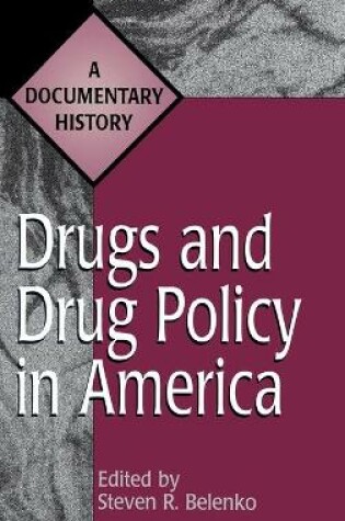 Cover of Drugs and Drug Policy in America