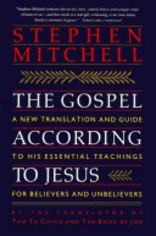 Cover of The Gospel according to Jesus