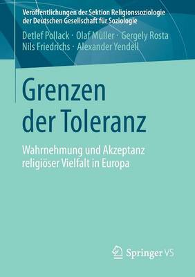 Cover of Grenzen Der Toleranz