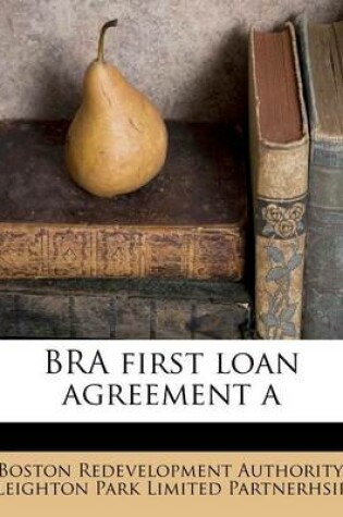 Cover of Bra First Loan Agreement a