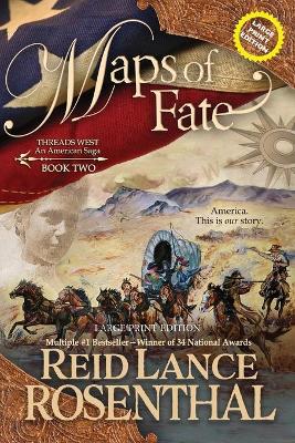 Book cover for Maps of Fate (Large Print)