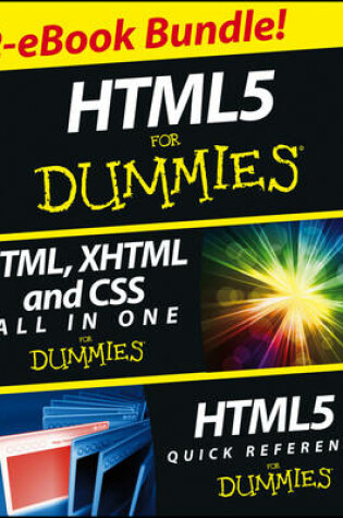 Cover of HTML5 For Dummies eBook Set