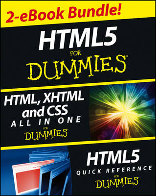 Book cover for HTML5 For Dummies eBook Set