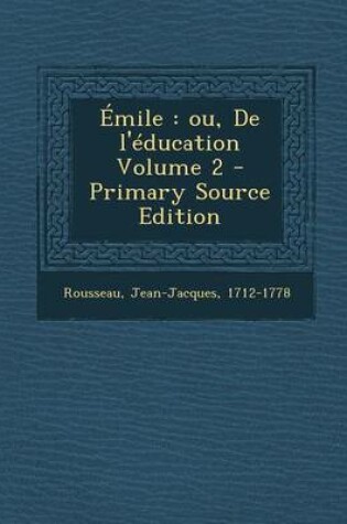 Cover of Emile