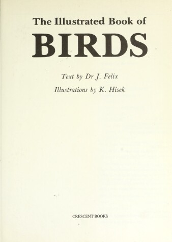 Book cover for Illustrated Book of Birds