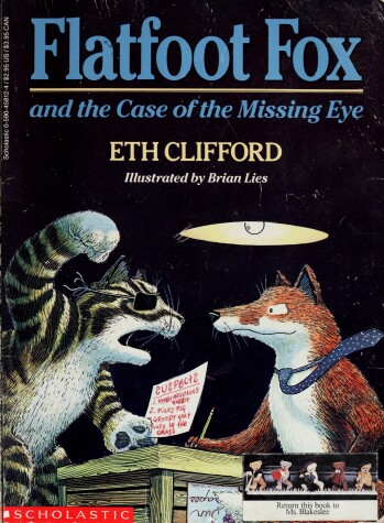 Book cover for Flatfoot Fox and the Case of the Missing Eye