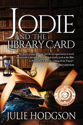 Book cover for Jodie and the library card