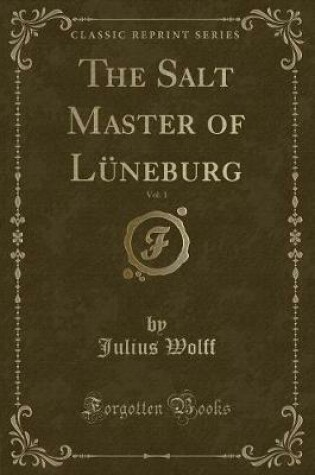 Cover of The Salt Master of Lüneburg, Vol. 1 (Classic Reprint)