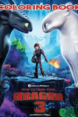 Cover of How to Train Your Dragon 3 Coloring Book