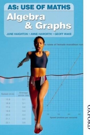 Cover of AS Use of Maths Core Book: Algebra and Graphs